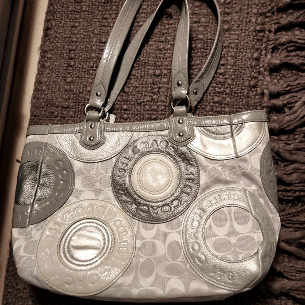 Coach Patchwork Tote - Picture 2 of 4